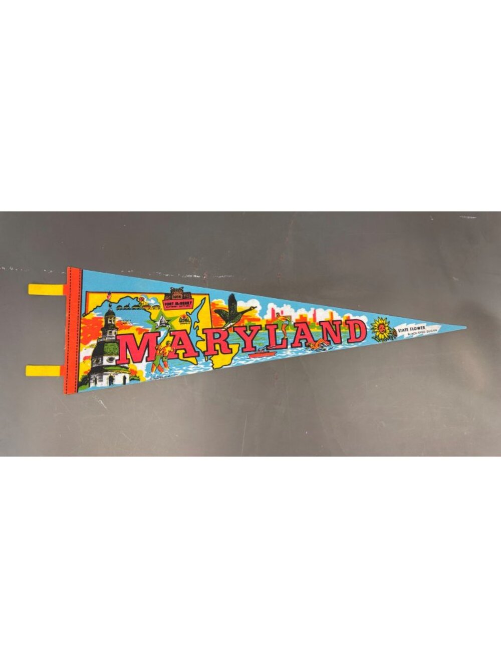 Vintage Maryland State pennant